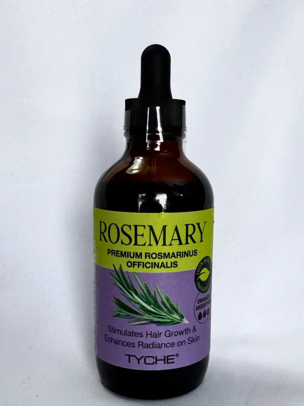 Tyche Rosemary Premium Rosmarinus Oil | Hair Growth & Skin Glower 4 fl oz